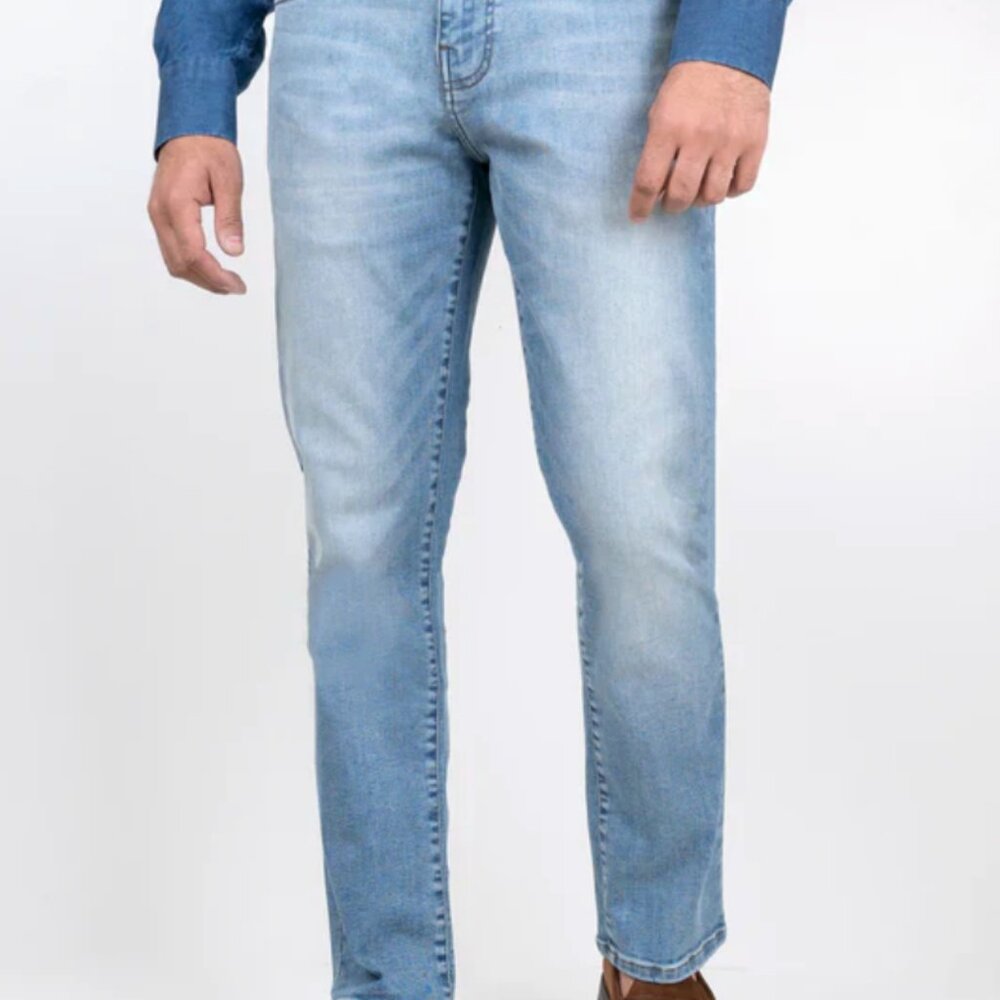 Brisk Light Blue Slim Fit Super Stretch Jeans